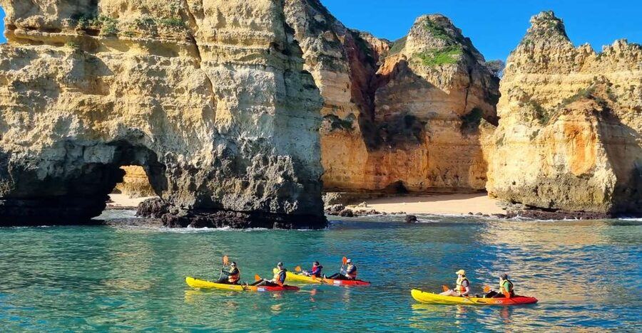 From Lagos: Kayak Experience in Ponta da Piedade - Swimming Breaks, Wind, and Cold: What to Expect