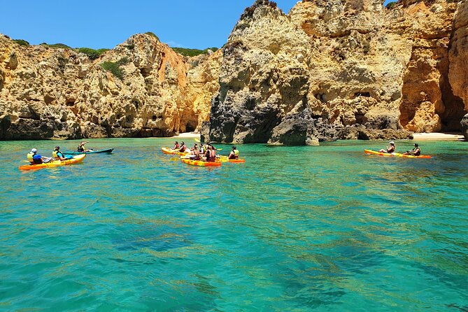 From Lagos: Kayak Tour of Ponta da Piedade Caves on Catamaran - The Pace of the Tour, and Where Time Goes