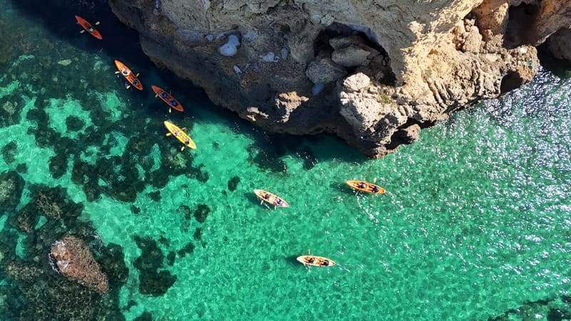 From Lagos: Ponta da Piedade Caves Kayak Tour from Catamaran - Ponta da Piedade by kayak: the real reason this tour is worth $37