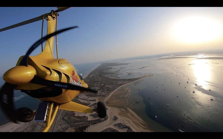 From Monte Gordo: Algarve Private Scenic Gyrocopter Flight - Nature Conservation Tourism: your ticket ties into protected areas