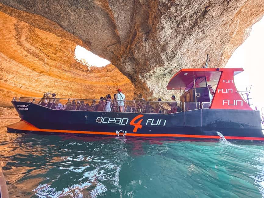 From Portimão: 2-Hour Catamaran Tour to Benagil Caves - Portimão Marina start: where you meet and how early to arrive