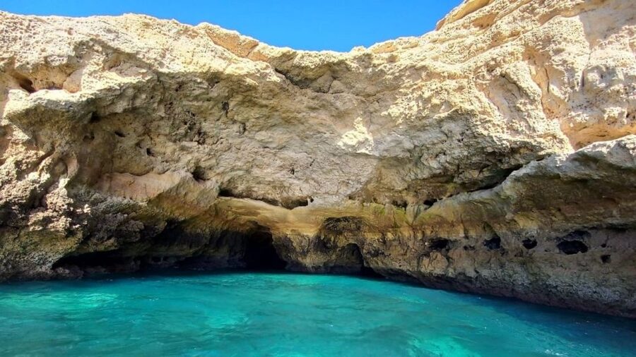 From Portimão: Algar de Benagil and Sea Caves Boat Tour - Praia da Marinha Photo Stop, Plus the Swim Break