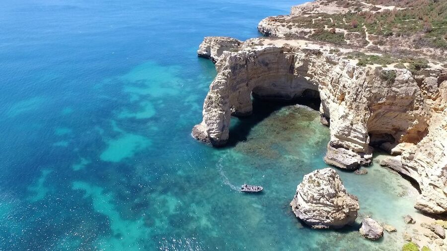 From Portimao: Benagil Cave and Marinha Beach Boat Tour - Benagil Cave: what the famous stop is really like