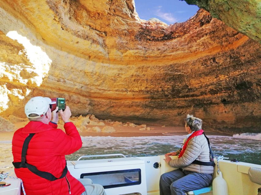From Portimão: Private Boat Tour to Benagil Cave - Price and value: $239 per group up to 8 for 1.5 hours