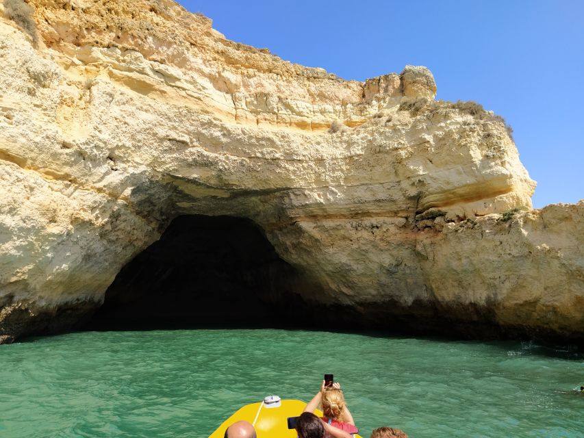 From Vilamoura: 2.5-Hour Benagil Cave and Dolphins Boat Tour - Getting close to Benagil Sea Cave: the photo moment without the long hike