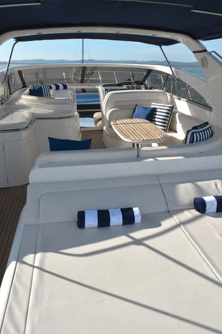 From Vilamoura: Luxury Yacht Charter Algarve Coast & Benagil - Activities that go beyond staring at the coastline