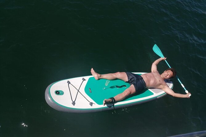 Full day private yacht from lagos with drinks, tapas, paddle boards and kayak - Alvor blue lagoon: protected wetlands plus water sports breaks
