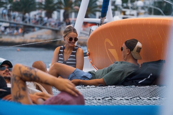 Golden Coast Sailing Tour for 3 hours in Ponta da Piedade Lagos - The swim stop: snorkeling and paddleboarding from the boat