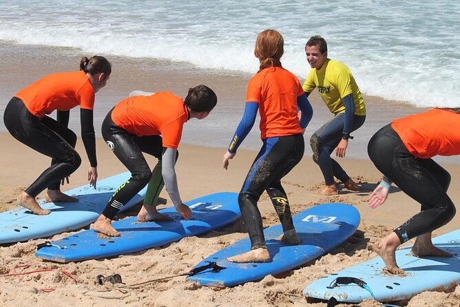 Group Surf Lesson @Praia da Rocha - Small group coaching at max 8, why that changes everything