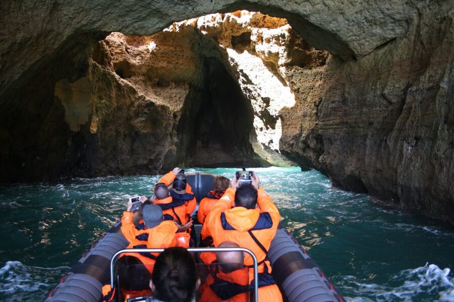 Grutas de Benagil - Small-group cave time, with one big watch-out
