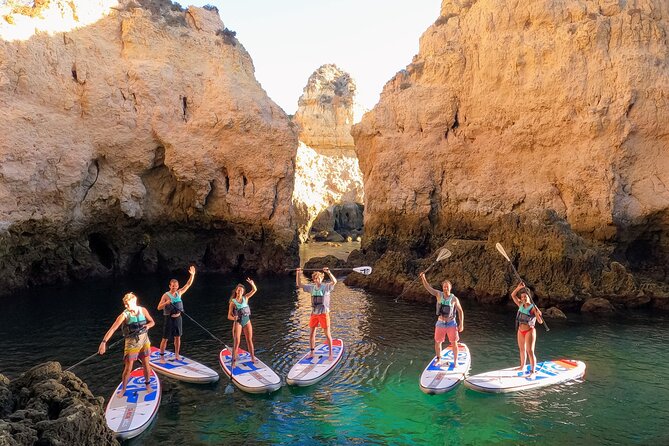 Guided SUP Caves Tour in Lagos – Ponta da Piedade | Small Group - SUP Caves at Ponta da Piedade: what you’re really doing