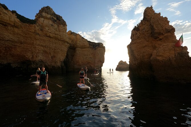 Guided SUP Caves Tour in Lagos – Ponta da Piedade | Small Group - Meeting at Praia dos Estudantes, and how the start feels