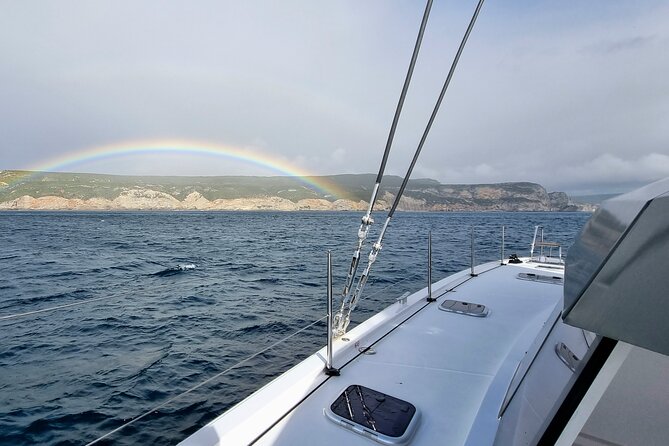 Half Day Catamaran Tour in Algarve - Lagos - Benagil stop: the boat’s music, the coastline, and a proper meal moment