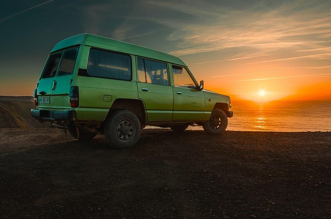 Half-Day Jeep Sunset Safari with Portuguese wine - Almádena Fort and Boca do Rio: 17th-century coastal watching meets Roman mosaics