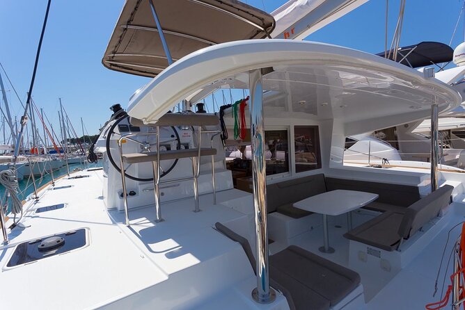 Half Day Private Catamaran Boat Tour - Ria Formosa - Stop 1: Barreta Island time near Ilha Deserta