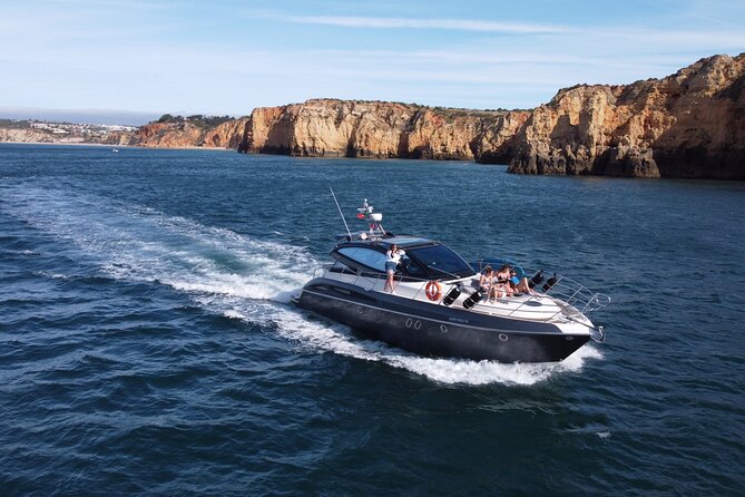 Half Day Private Charter morning /afternoon Yacht in Lagos - Praia do Vau for the one-hour beach window