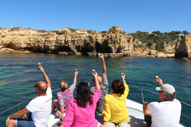 Half Day Private Luxury Yacht Marina Albufeira - On board Xclusive: service style, music, and the snack-board reality check