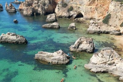 Kayak Cave and Cliff Tour – Alvor and Portimão