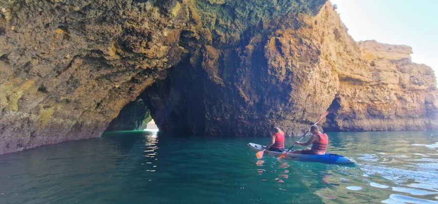 Kayak tour Albufeira. - From shoreline practice to cliffs and oddly-shaped rocks