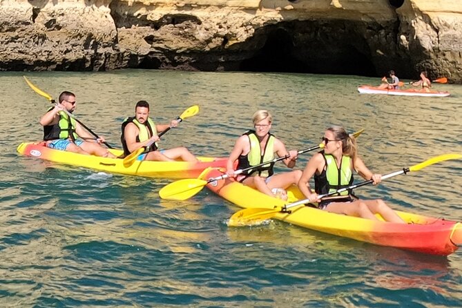 Kayak Tour to Benagil Cave & Marinha Beach - From Portimão - Speedboat to Benagil, then kayak: the smart pacing
