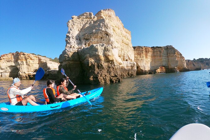 Kayaking Experience at Algarve Coastline Highlights Benagil caves - Gear and meeting point at Blue Xperiences (Estr. de Benagil)