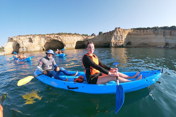 Kayaking Experience at Algarve Coastline Highlights Benagil caves - Photos and phone protection, the part you will thank yourself for later
