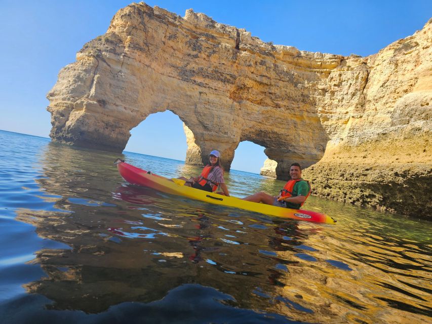 Lagoa: Benagil Cave and Marinha Beach Guided Kayaking Tour - Lagoa Kayak Route: What Makes This Part of the Algarve Special