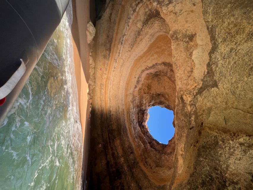 Lagoa: Benagil Caves & Praia da Marinha with biologist guide - Praia da Marinha: a beach viewpoint, not a long beach day