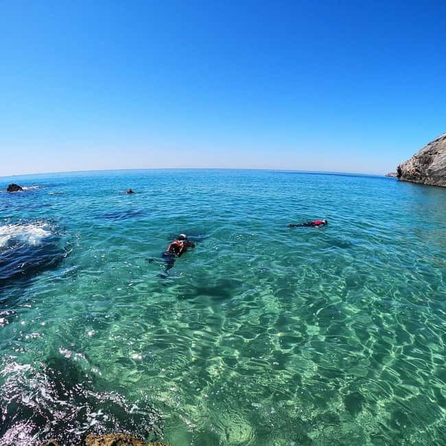 Lagos: Algarve Coasteering and Snorkeling Adventure - Photos and videos of your jumps, without wrestling a camera