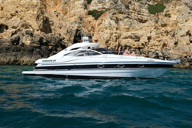 Lagos Algarve Luxury Yacht Experience the Pershing 37 - A Refitted Pershing 37 Built for Real Relaxing
