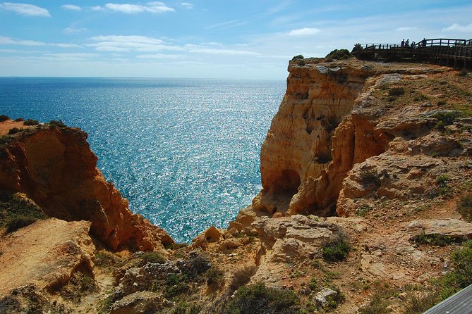 Lagos and Carvoeiro Premium - Shared small group > VTours Algarve - Ponta da Piedade Lighthouse: Sea Pillars, Arches, and Grottos