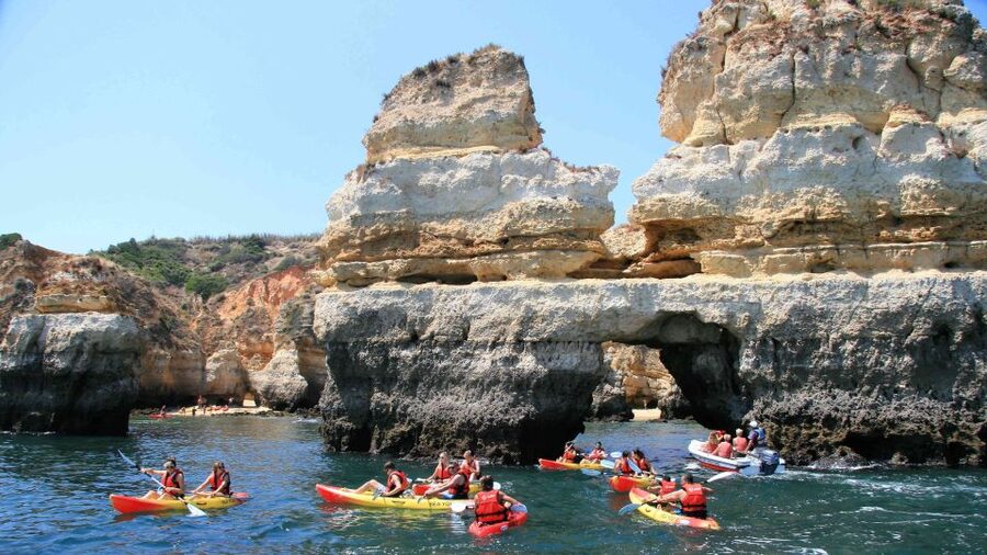 Lagos: Kayaking Tour - Ponta da Piedade from the water: caves, cliffs, and that wow factor
