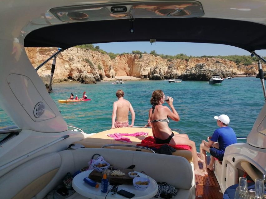 Lagos: Luxury Yacht Charter with Drinks & Tapas - Snorkelling, tender swims, and paddle board or kayak time