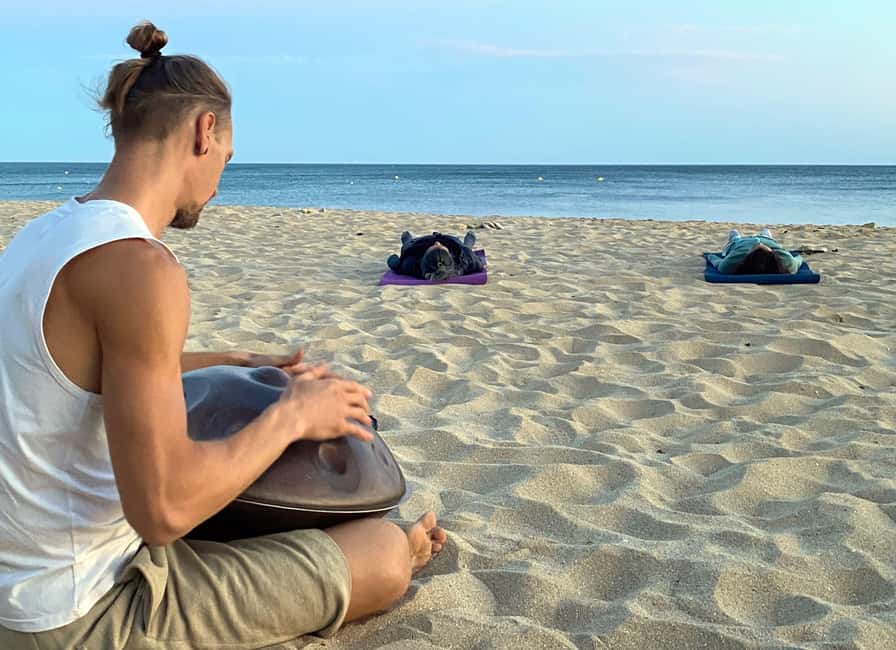 Lagos: Ocean Calm | Beach Yoga & Handpan Sound Journey - Live handpan sound journey: what to expect from the music