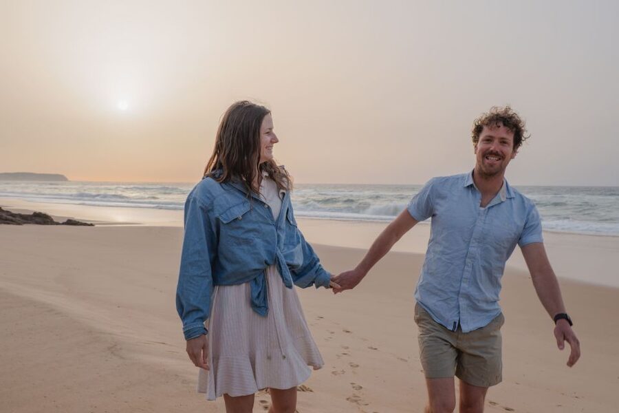 Lagos: Photoshoot for couple - Sunset Portraits With Cliffs and Waves, Minus the Guesswork