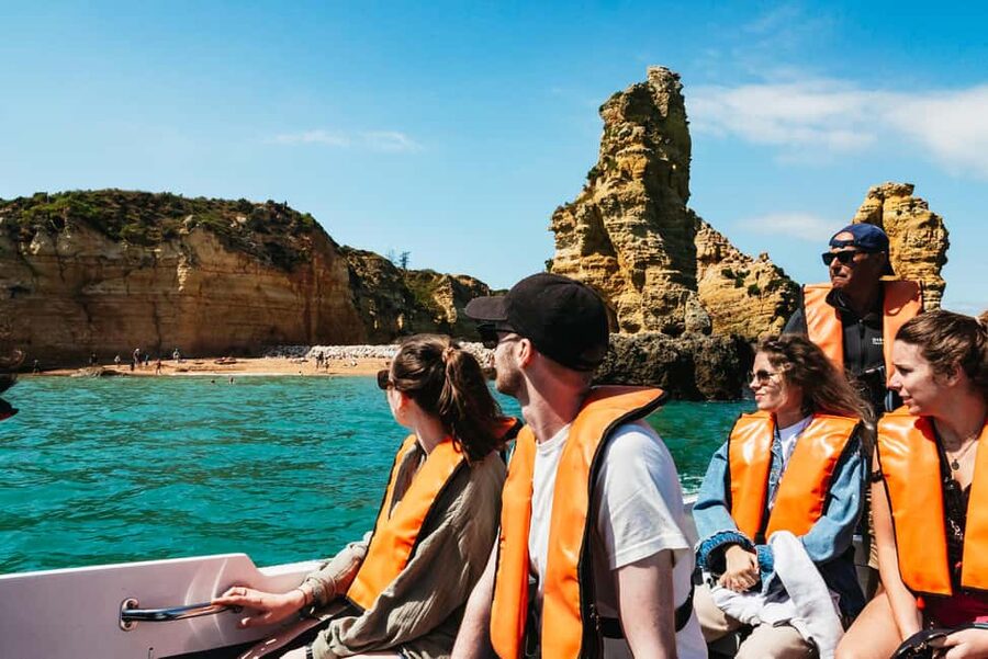 Lagos: Piedade Caves & Coastline - Barranco Martinho, Canavial, and Porto de Mós viewpoints