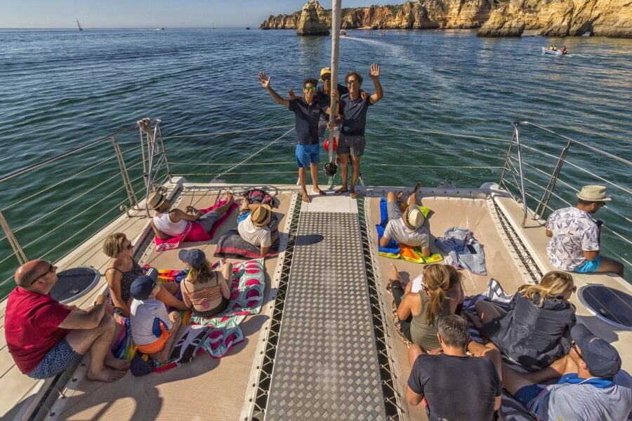 Lagos: Piedade Caves & Coastline - Catamaran - Drinks, WiFi, and What You’re Actually Paying For