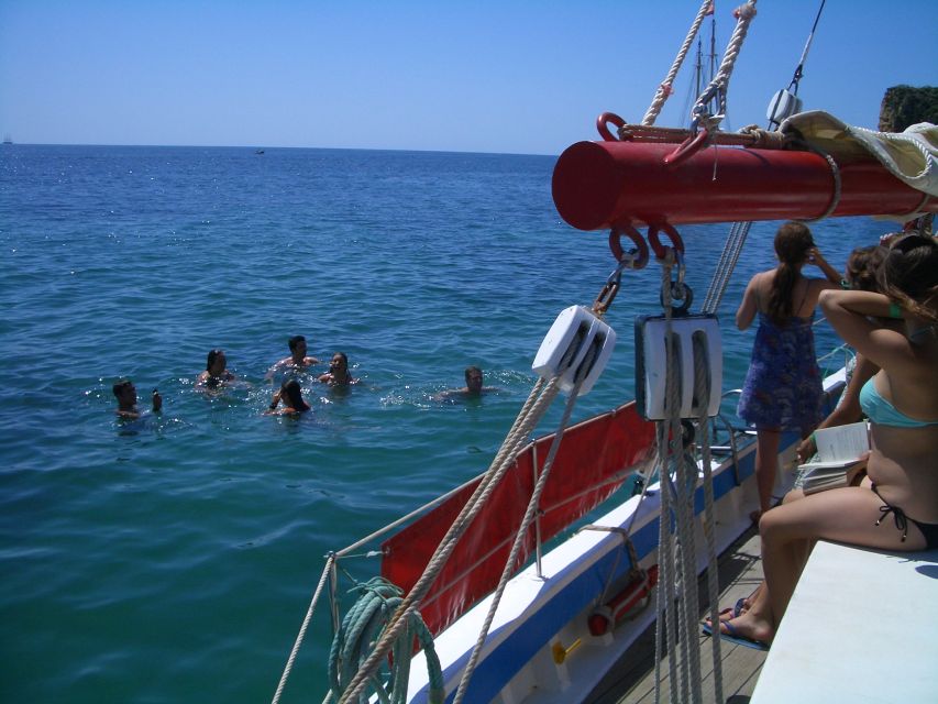 Lagos: Ponta Piedade Sail & Caves Cruise w/Portuguese Tapas - Lagos to Ponta da Piedade by sail and speedboat style caves