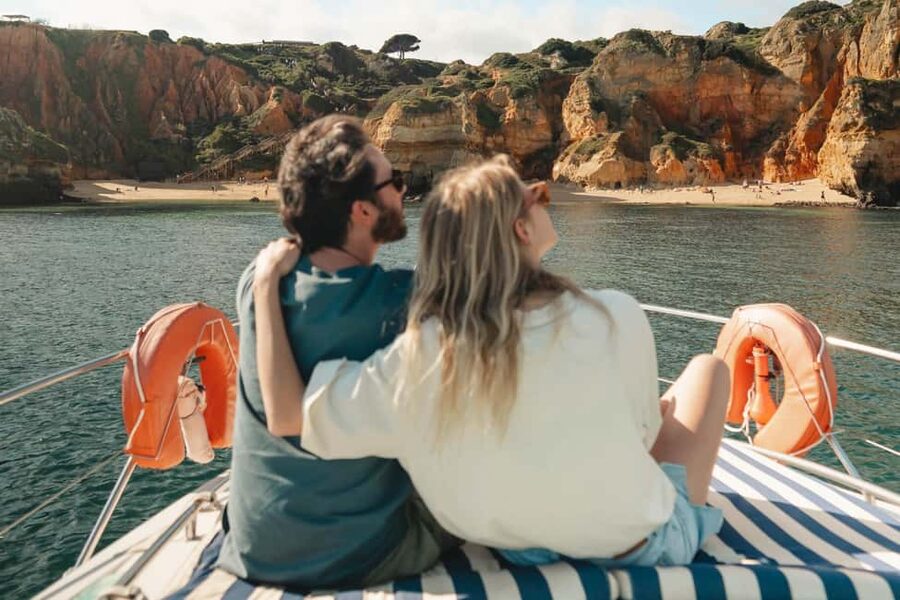 Lagos: Private Boat Charter - Food, Drinks, and the Wine or Champagne Part of the Day