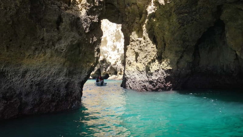 Lagos: Private Boat Cruise to Ponta da Piedade and swimming - From Avenida Lagos to the Algarve Sea Caves