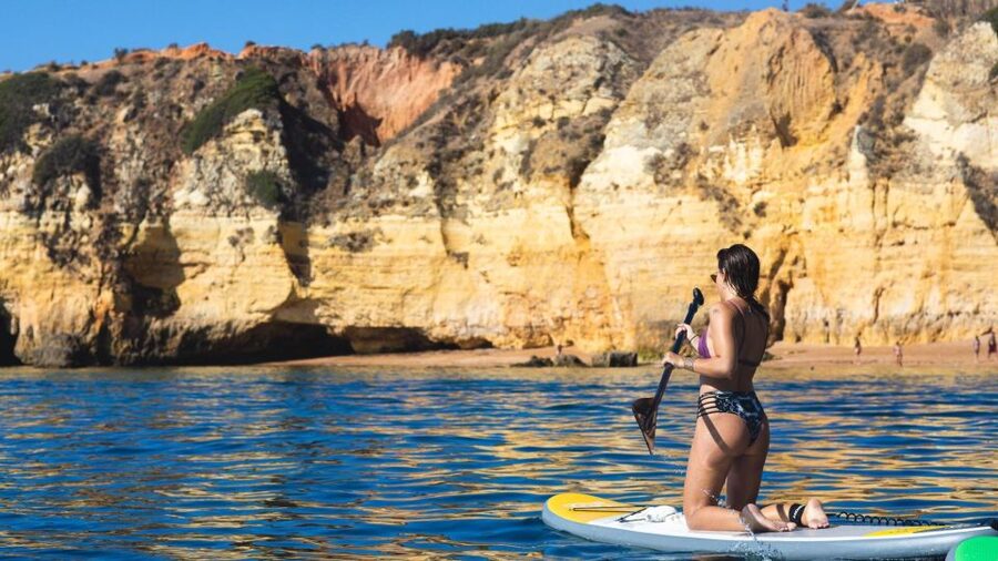 Lagos: Stand-Up Paddle Board Rental - Meeting in Lagos, then the real-world carry to the beach