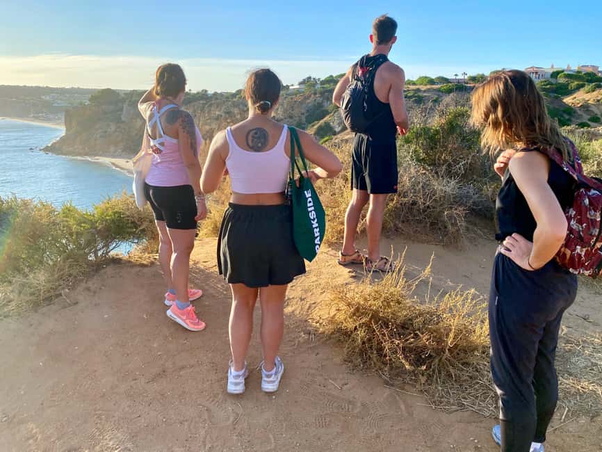 Lagos: Stretch Horizons | Coastal Hike & Yoga - Sunset yoga on the beach, restorative without being boring