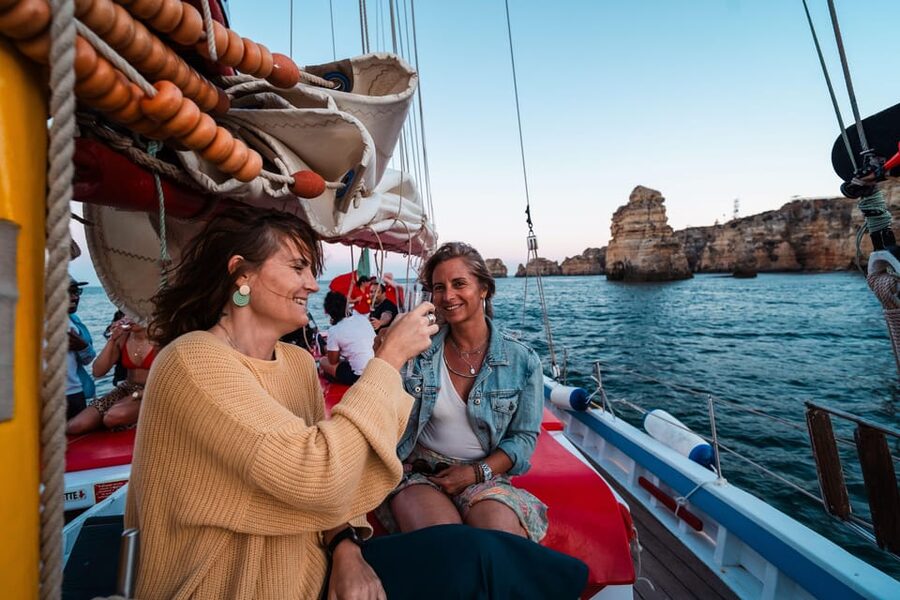 Lagos: Sunset Sail aboard a Traditional Boat with Prosecco - Sailing the Lagos Golden Coast: Views, Music, and a Real Sense of Space