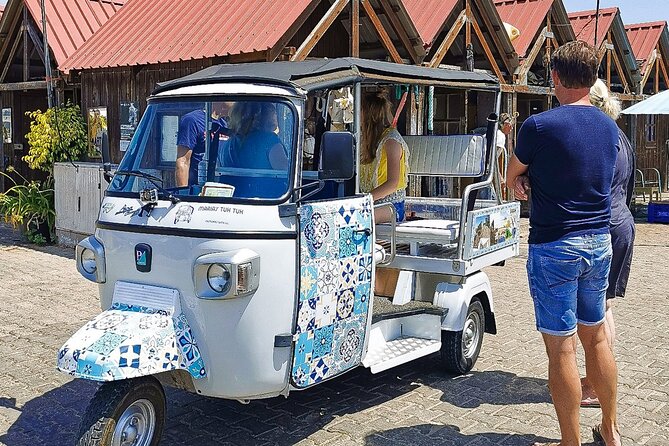 Meet Santa Luzia / Capital do Polvo / Salinas in a 100% electric Tuk Tuk - Key things you’ll like about this electric tuk tuk tour