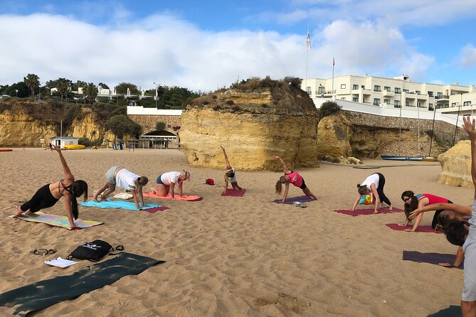 Morning or Sunrise Beach Yoga in Lagos by el Sol Lifestyle - Morning Yoga at Batata Beach in Lagos: What It Feels Like at Sunrise
