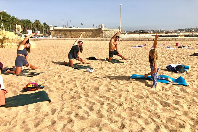 Morning or Sunrise Beach Yoga in Lagos by el Sol Lifestyle - Forte da Ponta da Bandeira Stop: A Landmark-Heavy Stretch