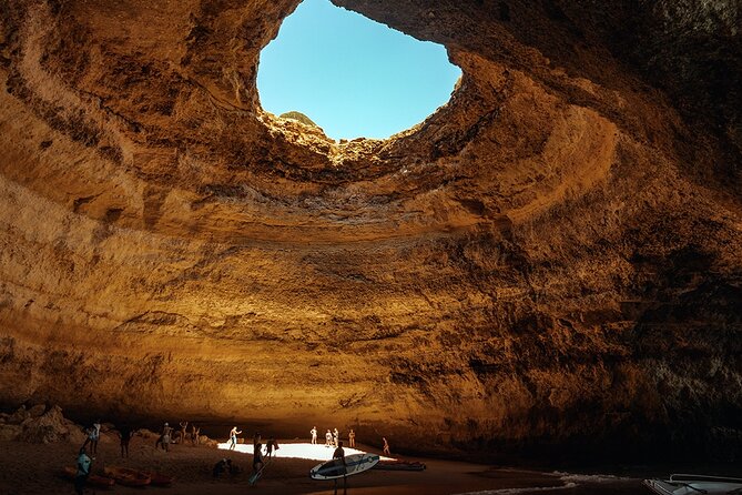 NEW Lagos-Watching Dolphins and Benagil Cave with Biologists - Algar de Benagil: the famous cave stop without leaving the boat