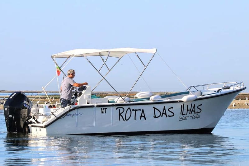 Olhão: Ria Formosa 3 Islands Guided Day Trip by Boat - Armona Island: 1 hour of free time, sandbank views, and swimming options