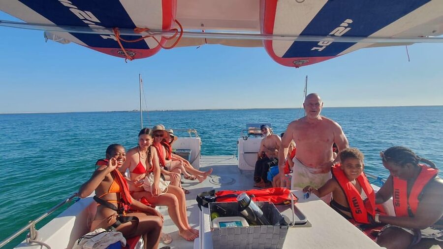 Olhão: Ria Formosa BBQ Explorers - Tour along the islands - The BBQ on Board: Food That Actually Fits the Day