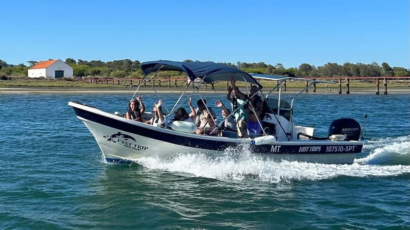 Olhão: Tour of the Ria Formosa Islands 5 hours tour - A 5-hour boat day in the Ria Formosa Natural Reserve